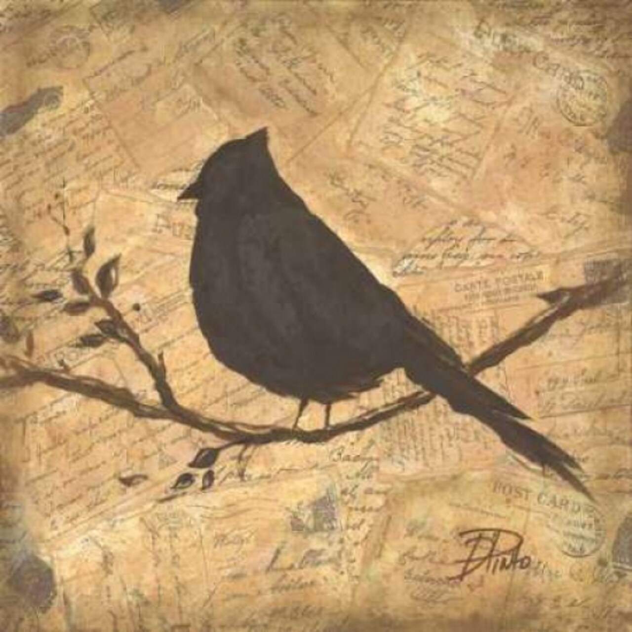 Bird Silhouette II Poster Print by Patricia Pinto - Item # VARPDX7131